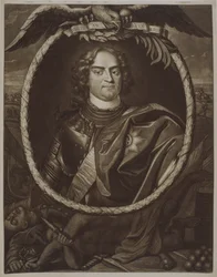 Augustus II (1670-1733) King of Poland, 1709